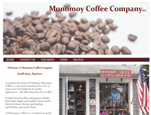 Tablet Screenshot of monomoycoffeecompany.webstarts.com
