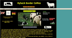 Desktop Screenshot of hybeckbordercollies.webstarts.com