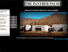 Tablet Screenshot of pantherpause.webstarts.com