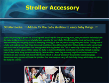 Tablet Screenshot of detailsofstrolleraccessory.webstarts.com