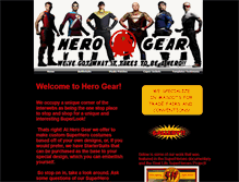 Tablet Screenshot of herogear.webstarts.com