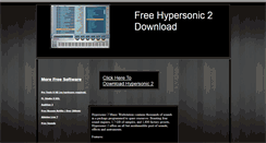 Desktop Screenshot of freehypersonic2.webstarts.com