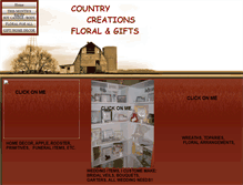 Tablet Screenshot of countrycreationsfloralgifts.webstarts.com