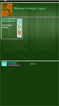 Mobile Screenshot of knightlegacy.webstarts.com