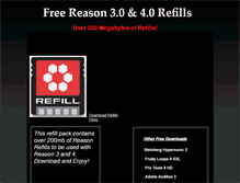Tablet Screenshot of freereasonrefills.webstarts.com