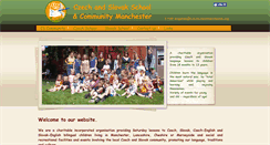 Desktop Screenshot of czech-school-mcr.webstarts.com