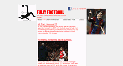 Desktop Screenshot of fullyfootball.webstarts.com