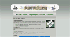 Desktop Screenshot of matheasy.webstarts.com