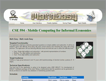 Tablet Screenshot of matheasy.webstarts.com