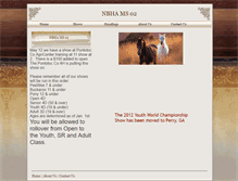 Tablet Screenshot of nbhams02.webstarts.com