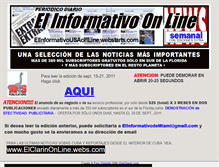 Tablet Screenshot of elinformativousaonline.webstarts.com