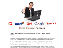 Tablet Screenshot of easyincomesecrets.webstarts.com
