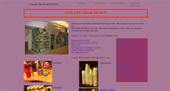 Desktop Screenshot of concept-ihairdesignproduct.webstarts.com