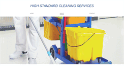 Desktop Screenshot of highstandardcleaningservices.webstarts.com