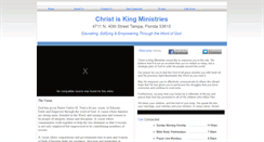 Desktop Screenshot of christiskingministries.webstarts.com