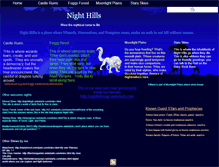 Tablet Screenshot of nighthills.webstarts.com