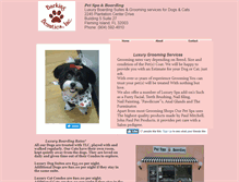 Tablet Screenshot of barkingbeauties.webstarts.com