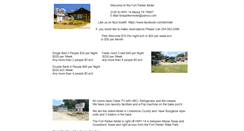 Desktop Screenshot of fortparkermotel.webstarts.com
