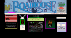 Desktop Screenshot of prairiebellroadhouse.webstarts.com