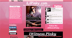 Desktop Screenshot of ililpinky.webstarts.com